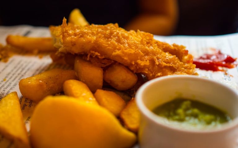 Comida tradicional en Londres